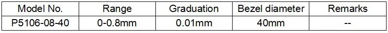 Циферблат Тесты Индикатор стрелочный индикатор набора indicator0-0.8mm