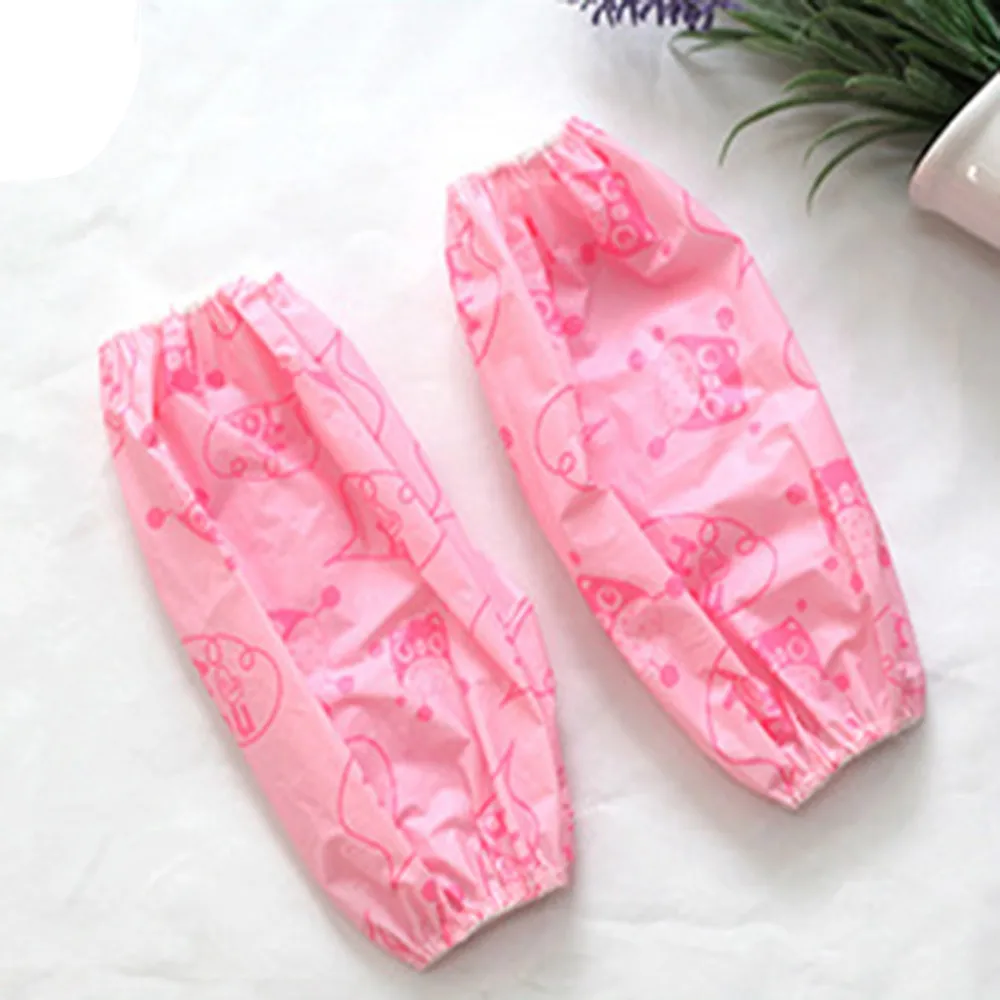 Детский мультяшный фартук простой ПВХ водонепроницаемый нагрудник Прекрасный