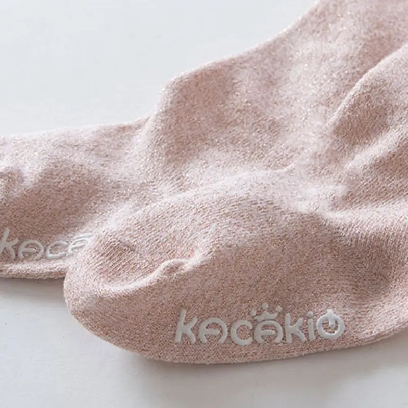 Детские колготки для девочек блестящие шелковые хлопковые детские От 0 до 8 лет |