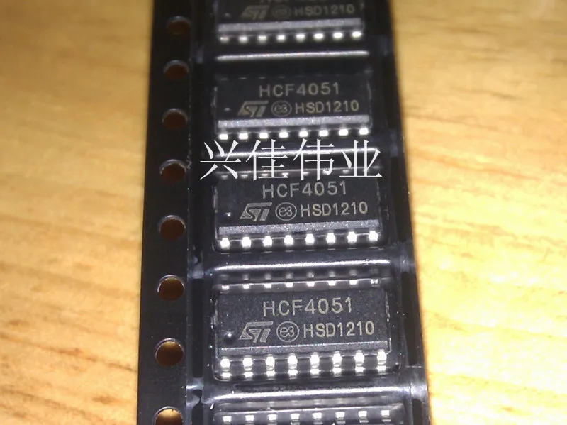 

Набор аналоговых переключателей HCF4051M013TR HCF4051BM eight, 10 шт.