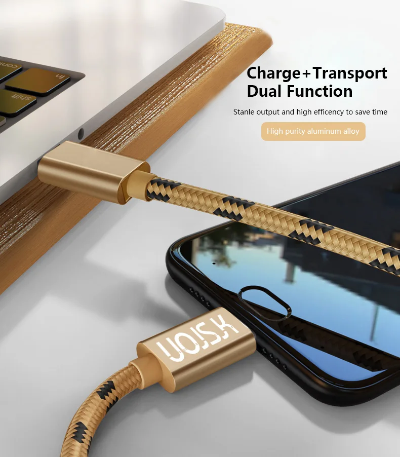 Micro USB кабель 3A Быстрая зарядка Microusb зарядное устройство нейлоновый шнур для samsung huawei Xiaomi LG Andriod Microusb Кабели для мобильных телефонов