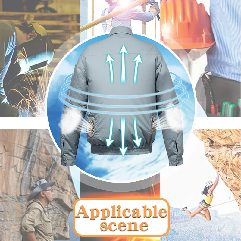 Летняя термостойкая воздушная кондиционер безопасная и надежная рабочая одежда