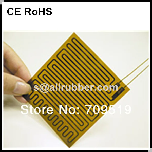 Полиимидная Подогреваемая кровать 200*250 мм 24 В 200 Вт для 3D принтера с 100K термистора