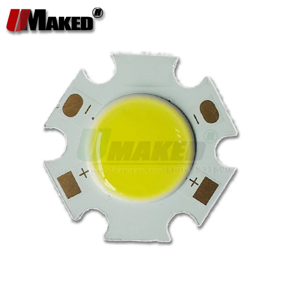 UMAKED светодиодный светильник, 3 Вт, 5 Вт, 7 Вт, 9 Вт, Dia20mm Genesis Photonics, интегрированный SMD диоды, светодиодный s лампочка, точечный светильник, потолочный светильник, DIY
