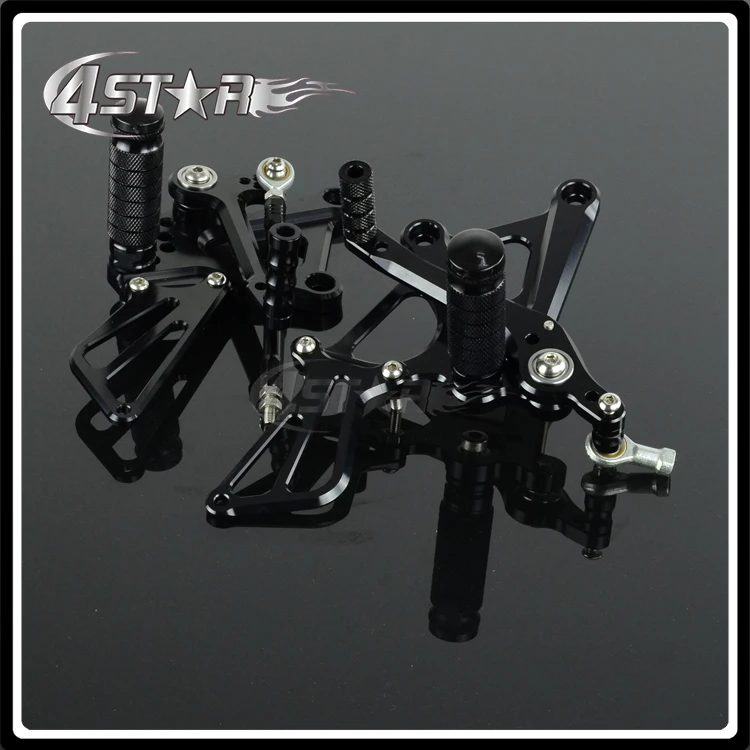 Регулируемые подножки для мотоцикла с ЧПУ подставки педалей HONDA CBR250 CBR250RR 2011 2015 2012