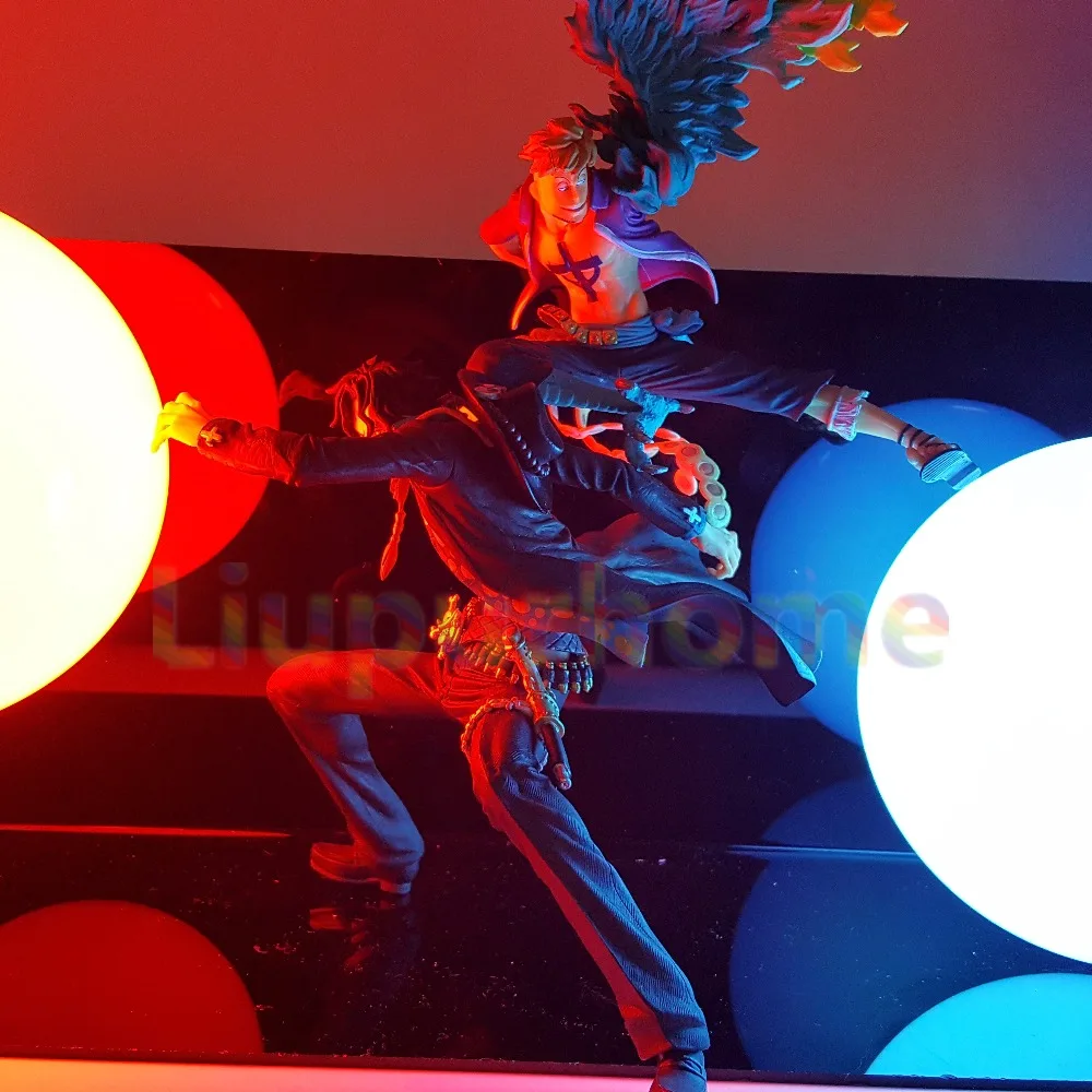 Одна деталь Ace Marco Teamwork борьба светодиодный Освещение Одна деталь аниме Lampara LED Ночные светильники Настольная лампа Домашний Декор