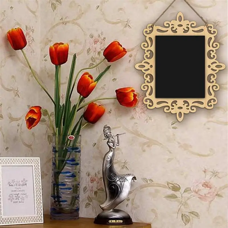 Прямоугольная форма Висячие деревянные доски знак Photo Booth Реквизит свадебное