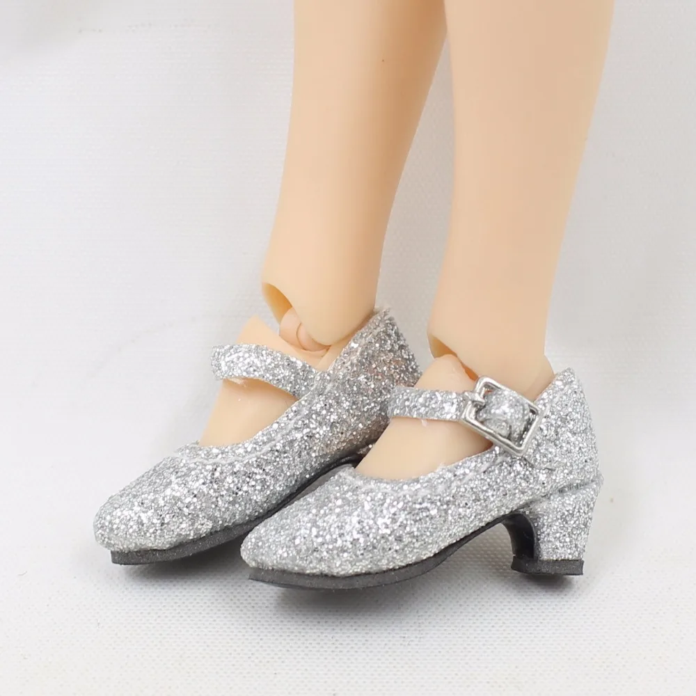 Blyth doll ледяные суставы тела обувь со стразами элегантный высокий каблук игрушка обувь