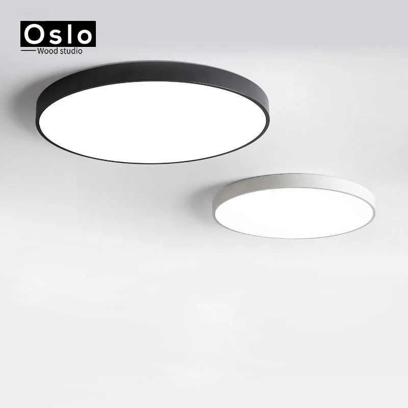 Oslo Wood 5 см ультра тонкие современные светодиодные потолочные лампы светильники с