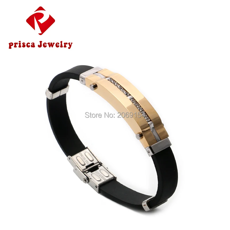 Ювелирный Браслет очаровательный модный браслет классический силиконовый