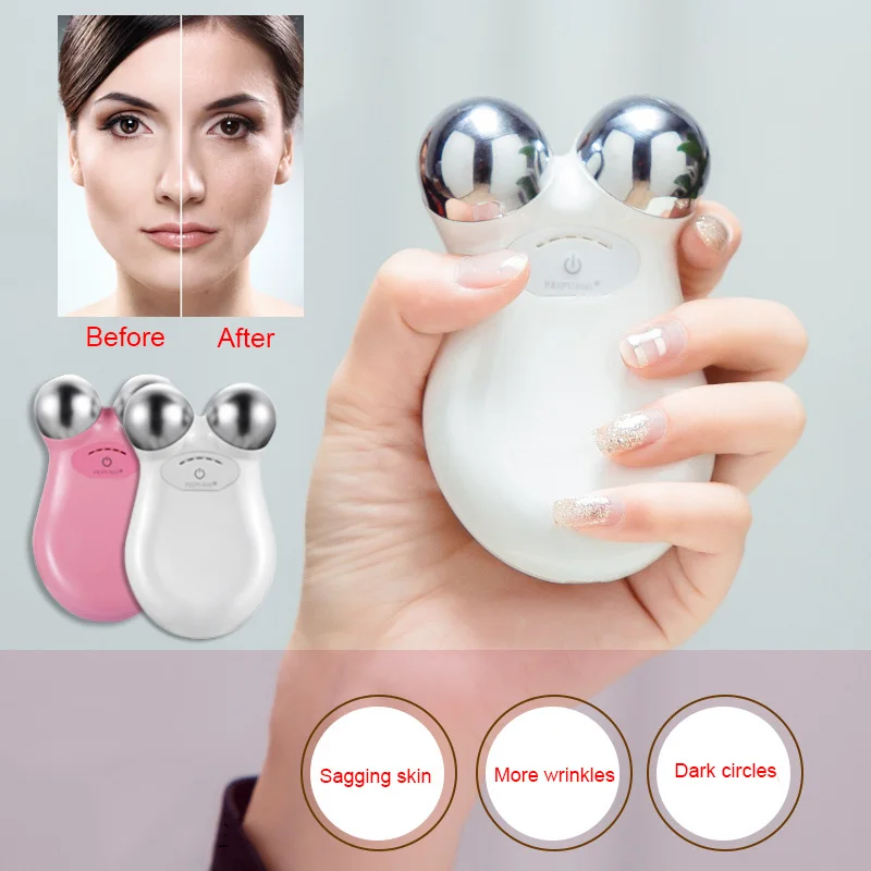 Мини машина для подмолаживания кожи с микротоком usb погрузчик лица устройство