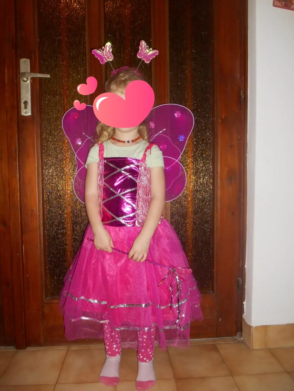 4 шт. детский Косплей костюм бабочки|cosplay costume|tinker bell dresstinker costume |