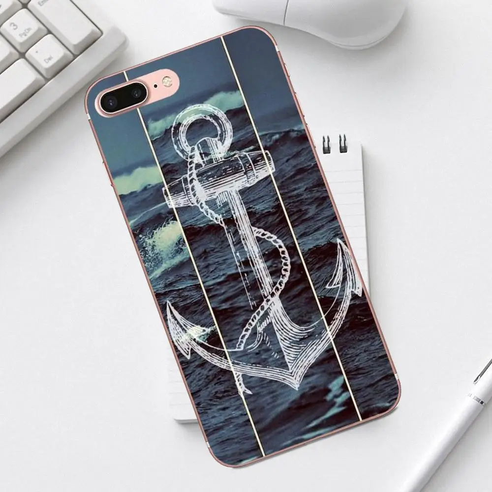 Qdowpz якорь хипстер для Galaxy Alpha Core Prime Note 4 5 8 S3 S4 S5 S6 S7 S8 S9 mini edge Plus печать мобильный