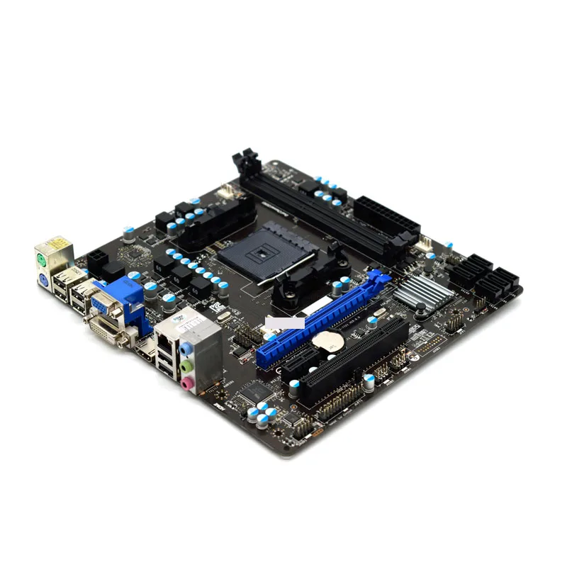 Для материнской платы MSI A55M E35 FM2/FM2 + A55 HDMI MATX/DDR3 поддерживает A10 8760 оригинальная б/у