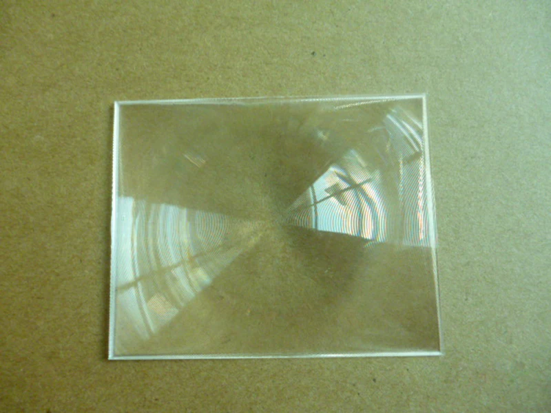 2 шт. пластиковые линзы Френеля фокусное расстояние для DIY проектора плоский