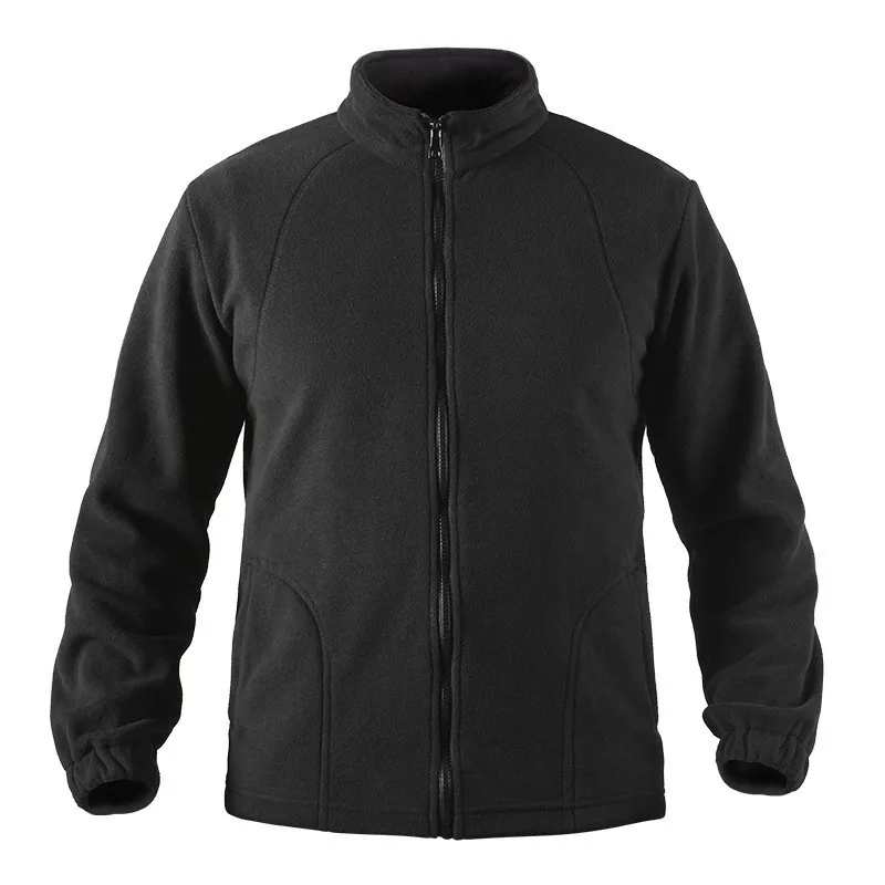 fleece liner Ветрозащитная теплая тактическая флисовая куртка для мужчин, зимняя уличная походная тренировочная куртка для верховой езды, теплая Толстая дышащая куртка с воротником-стойкой - Цвет: fleece liner
