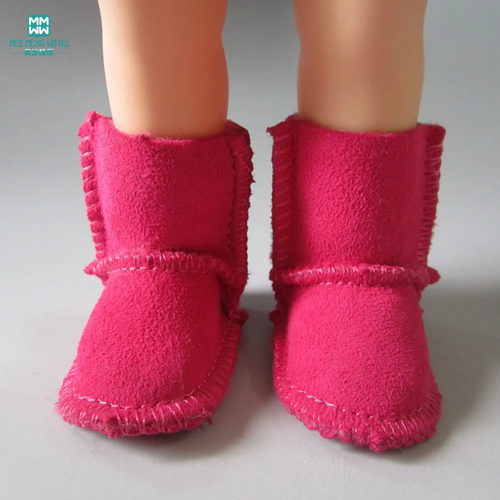 1 пара обувь для кукол 7 см высокие зимние ботинки Cinderell gilr и 1/4 аксессуары bjd|doll