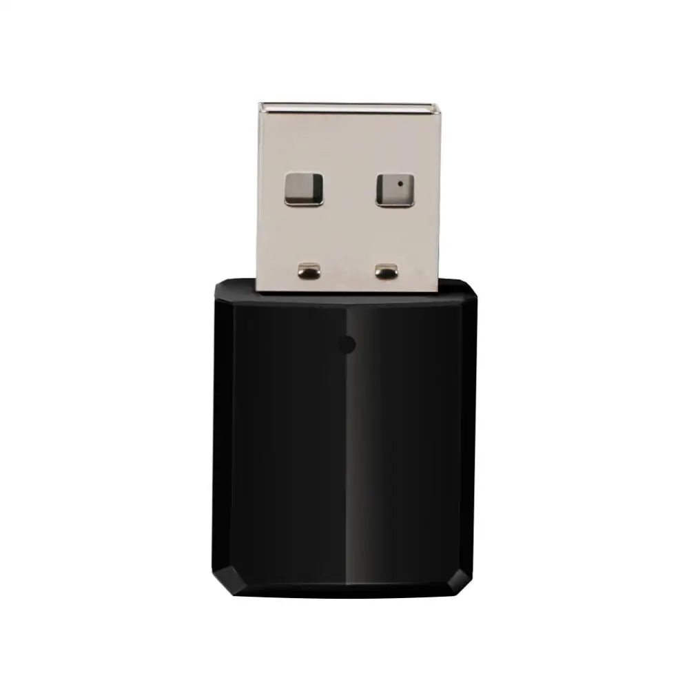 Черный Мини Bluetooth 5,0 портативный приемник аудио USB Bluetooth передатчик адаптер ZF169 для ТВ/ПК наушники Динамик Приемник адаптер - Цвет: Черный