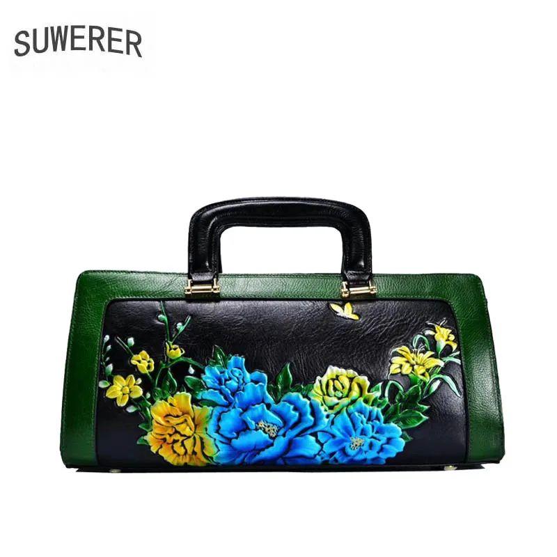 Сумка из натуральной кожи новинка 2020 роскошная сумка с тиснением модная