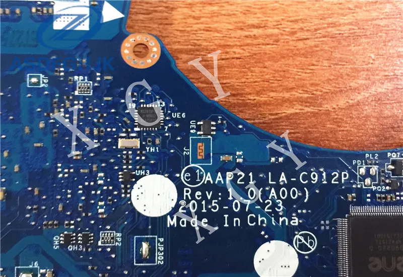 Материнская плата для ноутбука CN-0YRFN8 cn-000x1c 00x1c для Dell для Alienware 17 R3 материнская плата AAP21 LA-C912P SR2FL I7-6820HK N16E-GX-A1