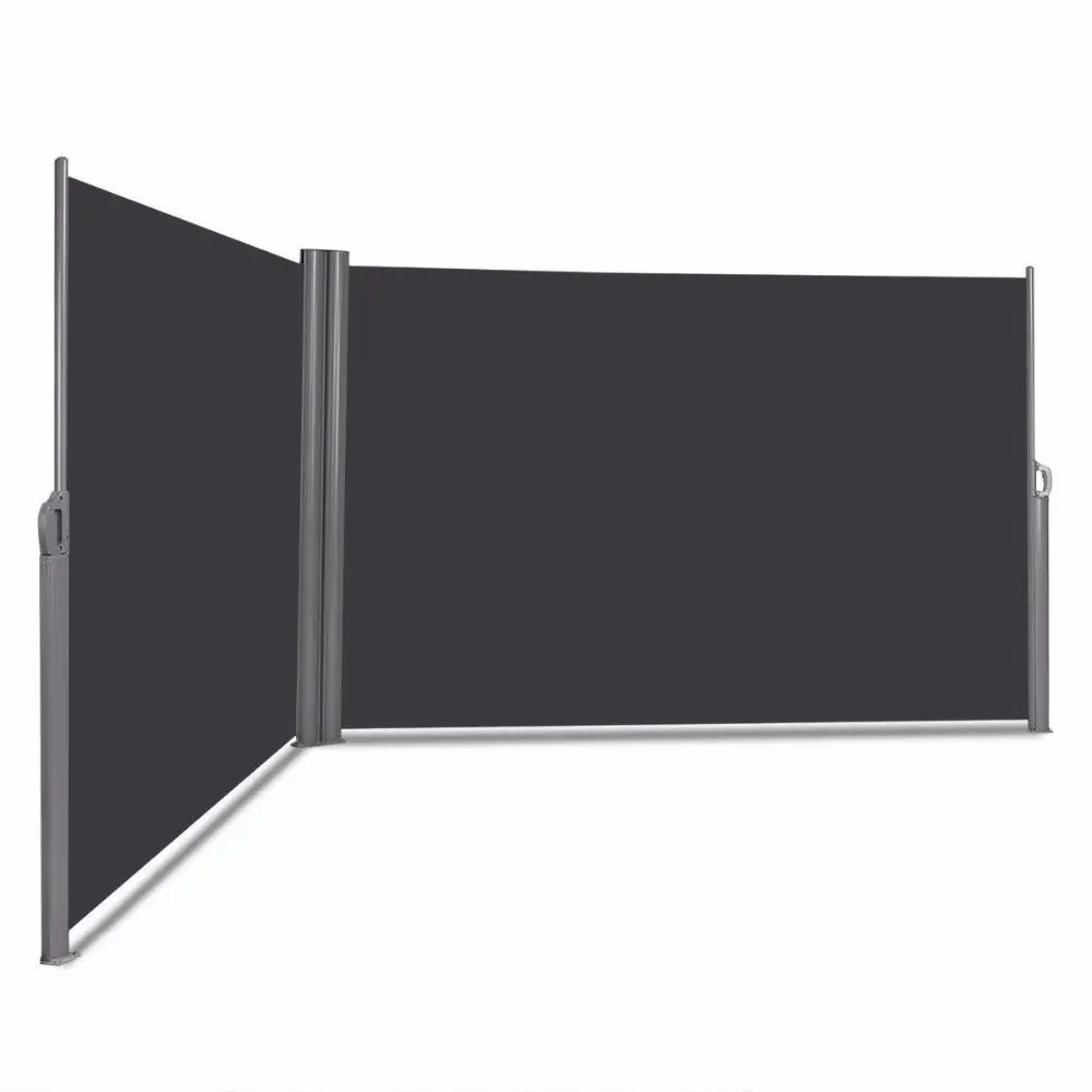 Goplus 237 &quotx 63&quot H Патио выдвижной двойной складной боковой тент экран разделитель