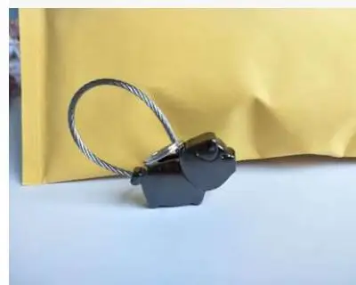 100 шт./лот модный стиль унисекс Женский Мужской свинья брелок 3D целуй свинья пара брелок для влюбленных Рождественский подарок