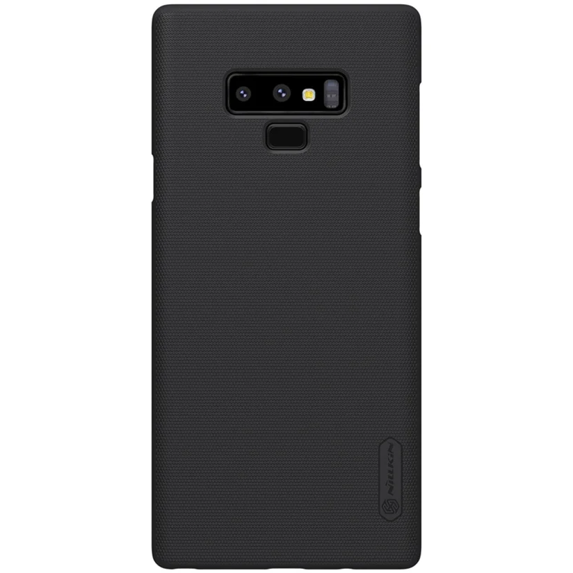 Для samsung Galaxy Note 9 чехол NILLKIN матовая жесткая задняя крышка из ПК бизнес телефон протектор чехол для samsung Galaxy Note9 крышка - Цвет: Black