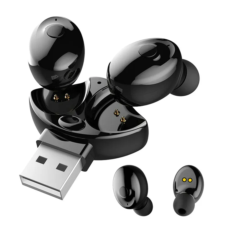 TWS Bluetooth наушники беспроводные наушники IPX5 водонепроницаемые беспроводные bluetooth-гарнитура с микрофоном Стерео спортивные наушники для телефона
