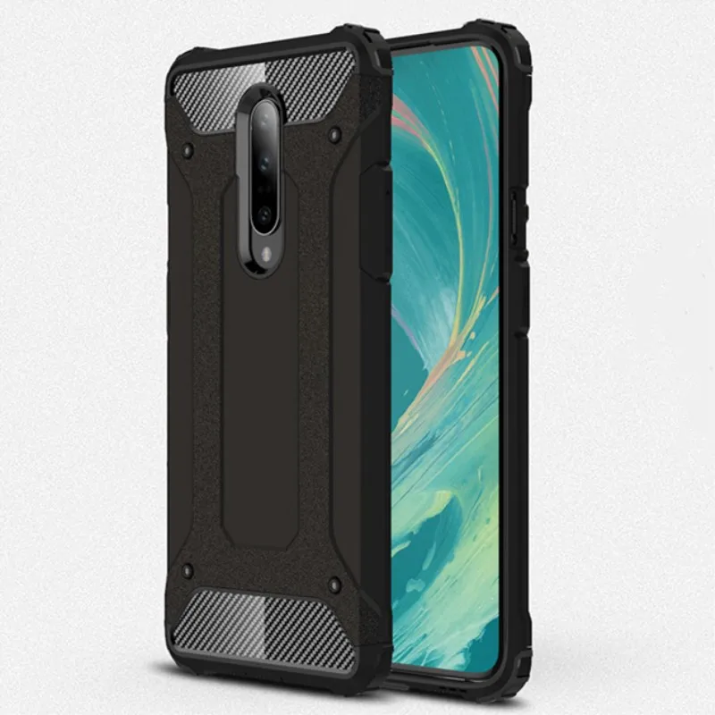 Для Oneplus 7 1 + Чехол Жесткий армированный Гибридный ПК Мягкий ТПУ силиконовый чехол