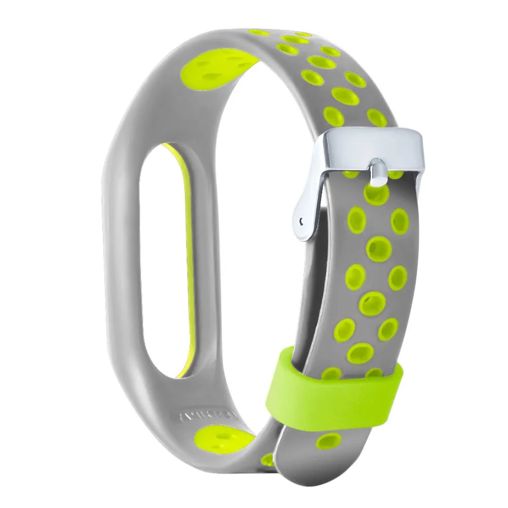 Браслет Correa Mi Band 2 для Xiaomi Pulseira водонепроницаемый легкий TPE ремешок на запястье L0703