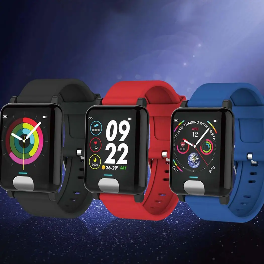 E04 водонепроницаемый спортивный смарт браслет шагомер нет IP67 класс поддержка