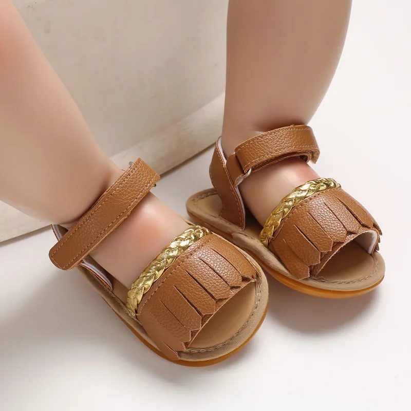 

Baby Summer Sandals PU Infant Girls Sandal Moccasins Toddler Princess Shoes Kids Sandal Dropshiping