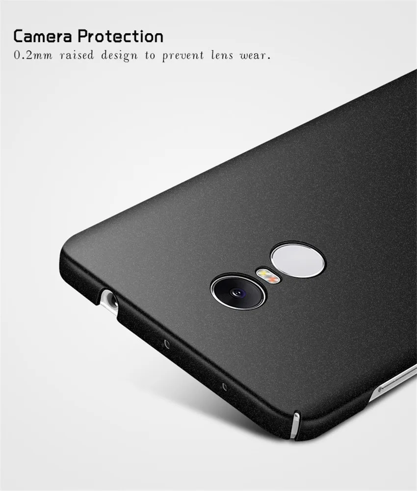 Для Xiaomi Redmi Note 4x Чехол Msvii тонкий матовый чехол для Xiaomi Redmi Note 4 Чехол Xaomi PC чехол для Redmi Note4X чехол s