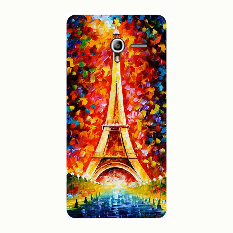 Мягкий чехол из ТПУ с 3D рельефным рисунком HD UV для Alcatel One Touch Pop 3 5 5025D 5025 задняя