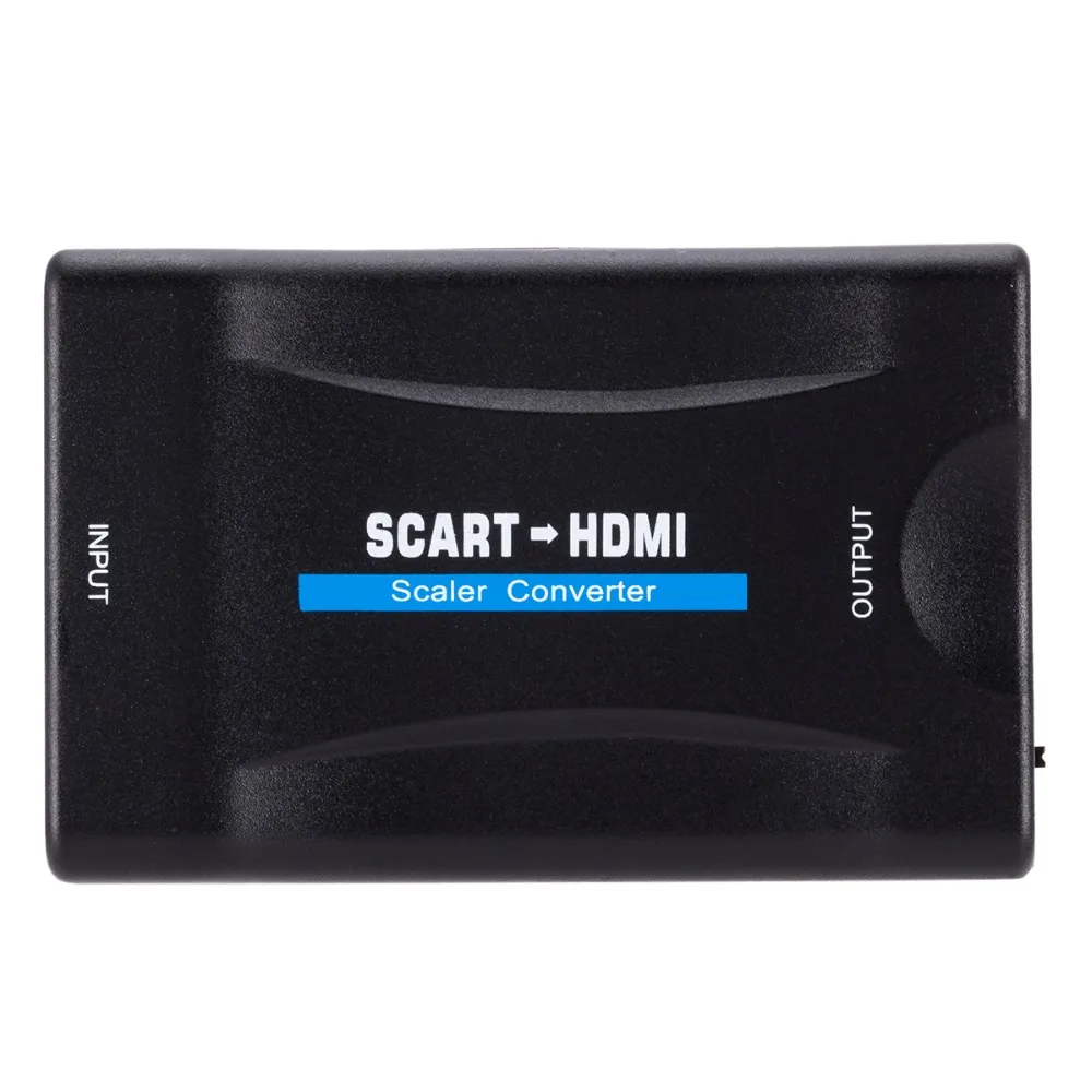 Kebidu SCART К HDMI 1080P видео аудио высококлассный конвертер адаптер для HD TV DVD Sky Box STB Plug and