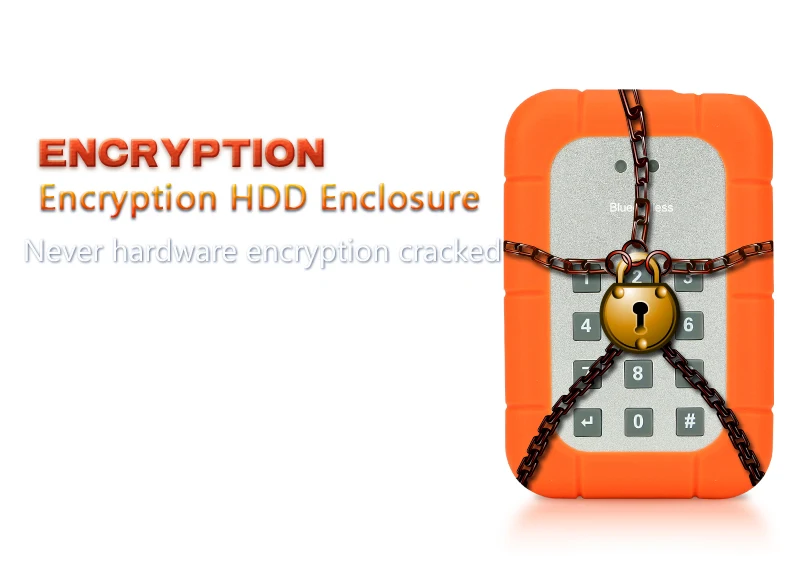 Зашифрованный ключ блокировки sata hdd корпус sata hdd чехол с функцией настройки паролей USB3.0 жесткий диск коробка высокоскоростной противоударный чехол
