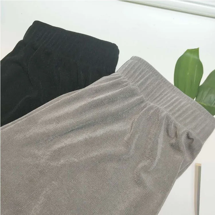 DASSWEI Fashion Wide Leg Pants Women Casual Elastic High Waist loose Pants Summer Pleated Long Solid Pant Trousers Femme