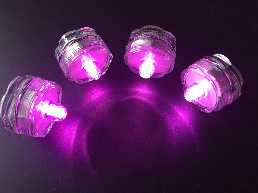 48 шт. беспламенная светодиодная подсветка погружная Водонепроницаемая