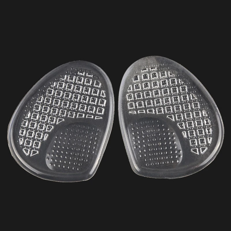 Противоскользящие массажные передние накладки полу стельки силиконовые гелевые