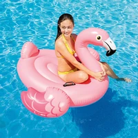 eoges142cm giant inflatable flamingo pool float toy inflatable 57558