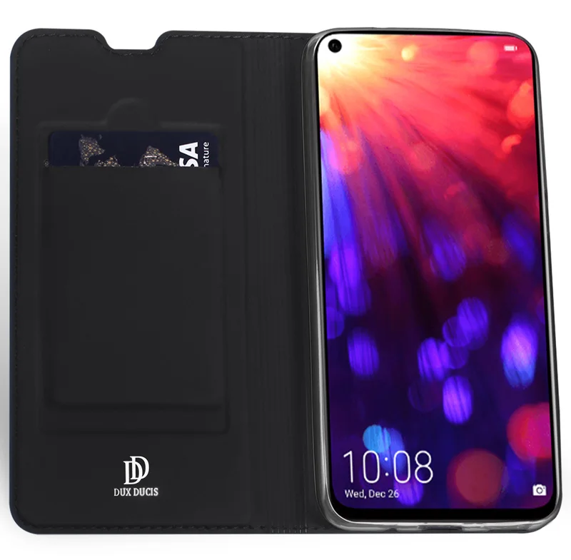 DUX DUCIS чехол для huawei Honor 20 Pro View 20 Книга Флип кожаный кошелек с застежкой Чехол