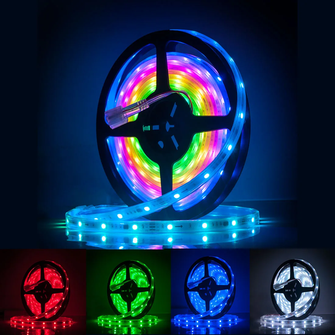 Светодиодная лента WS2811 5 м 12 В постоянного тока ультраяркие светодиоды RGB 30/60