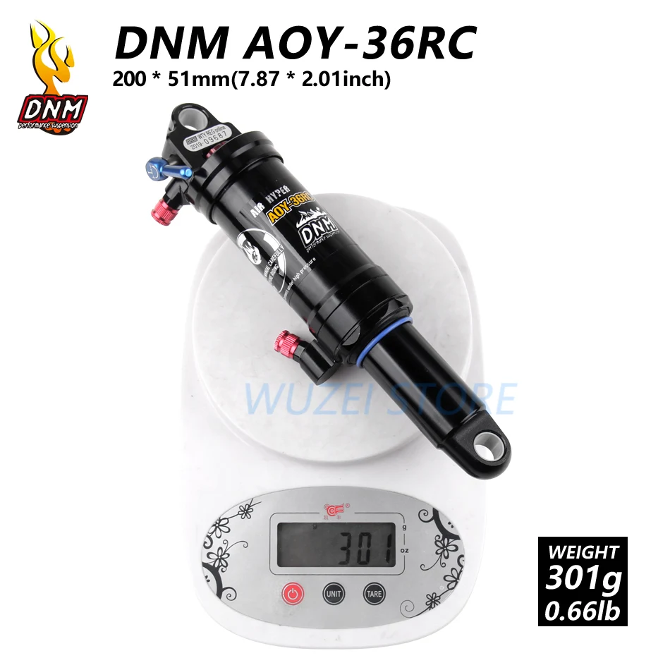 DNM/AOY-36RC MTB Велоспорт велосипед катушки Задний амортизатор 165/190/200 мм горный велосипед воздуха задний амортизатор с блокировкой