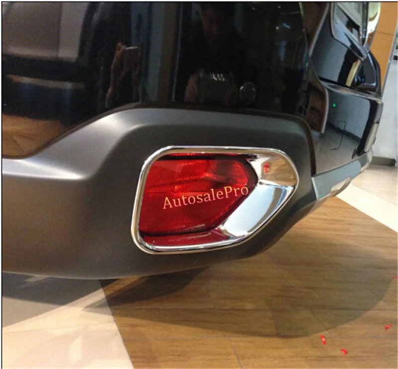 Задние противотуманные фары ABS Chrome рамка для бампера обшивка 2 шт. Subaru Outback 2015 2016