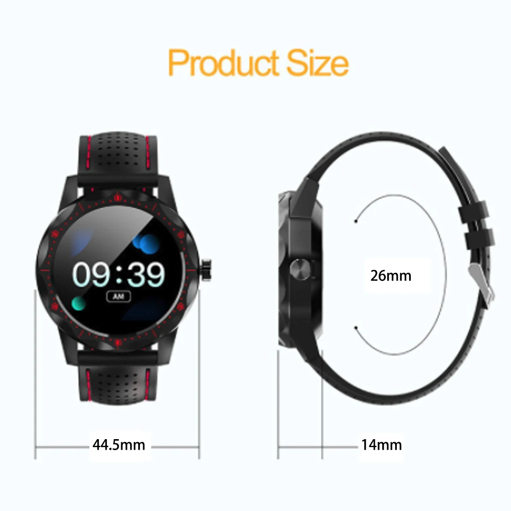 Водонепроницаемые IP68 спортивные Смарт-часы фитнес-браслет пульсометр Монитор артериального давления умные часы для Android Ios xiaomi iphone