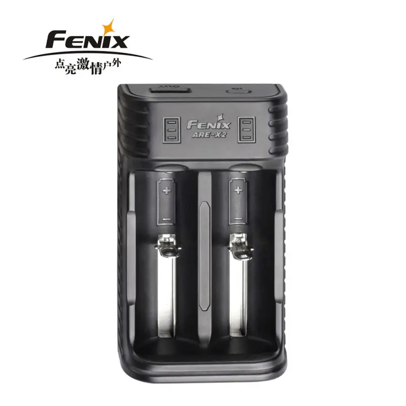 Оригинальное Двухканальное умное зарядное устройство FENIX для зарядки/разрядки