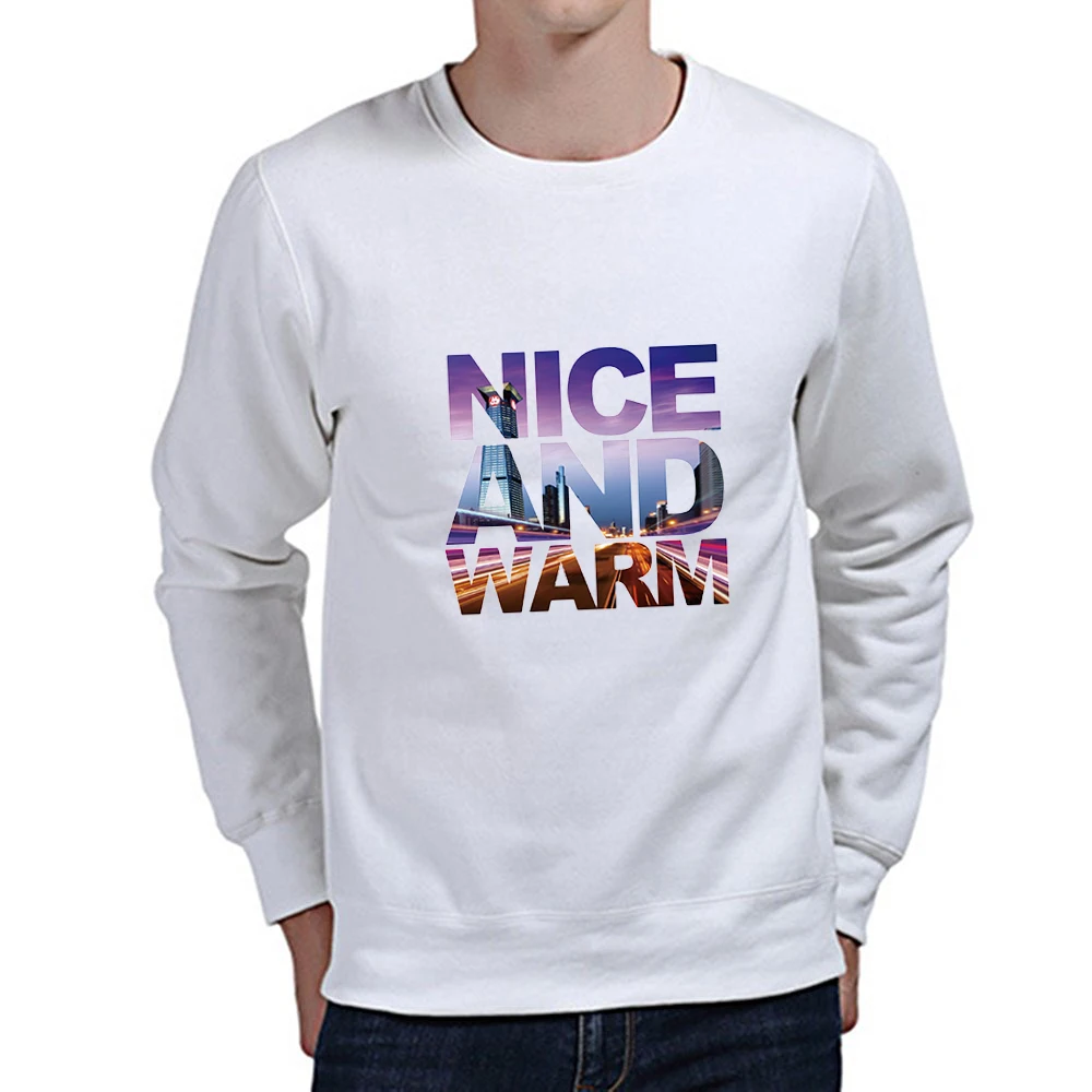 

Толстовка мужская с длинным рукавом, хлопковый свитшот с забавным принтом, повседневная одежда, весна 2020