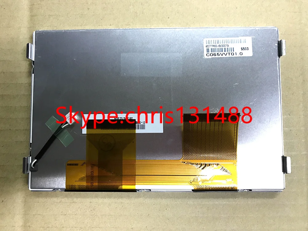 C065VVT01 c065vt01.0 оригинал A + класс 6 5 дюймов ЖК дисплей панель для автомобиля GPS