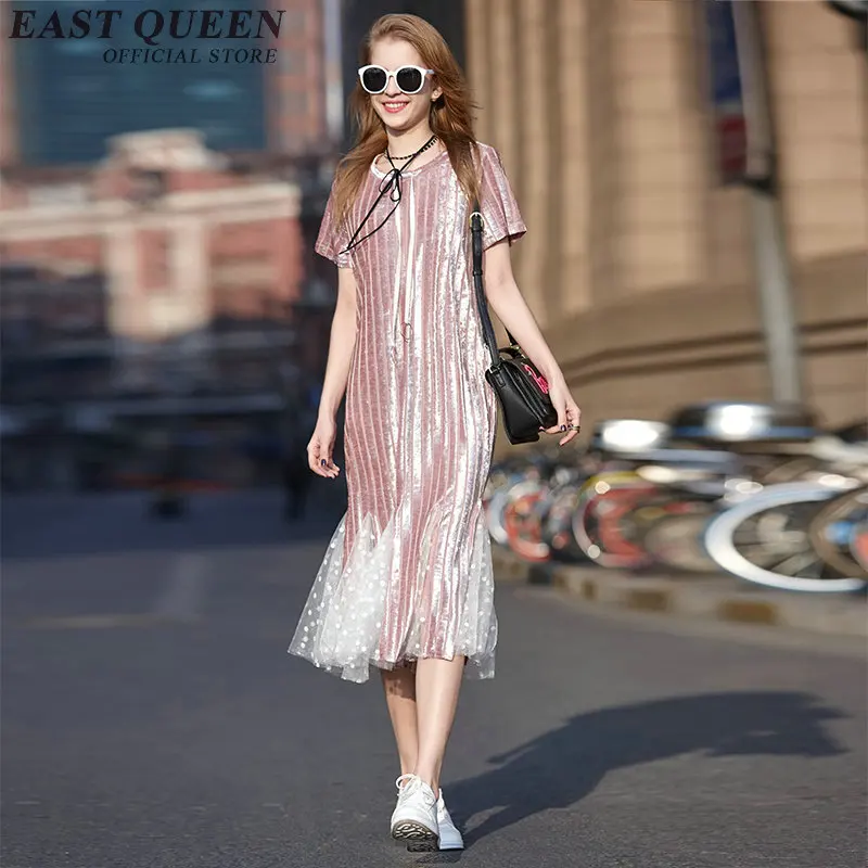 Платье с воланами летнее женское платье коротким рукавом KK1140|dress with|dress with flouncesdress