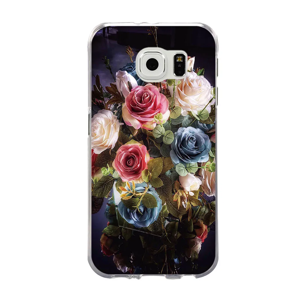 Чехол для Samsung Galaxy S6 G920 G920F 5 1 дюймов силиконовый чехол накладка s6 мягкий из тпу